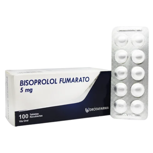 BISOPROLOL 5MG TAB X 10 (DROTAFARMA)